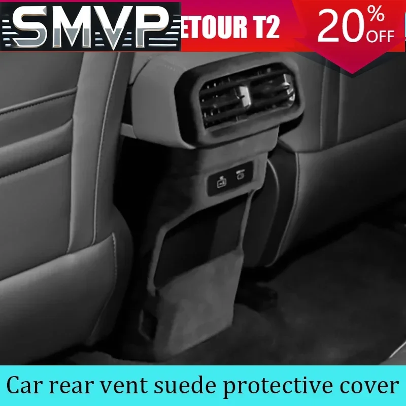 For JETOUR Traveler T2 2023-2024 Rear Anti-kick Air Vent Protective Cover Suede Interior Modification decoration Accessories
For JETOUR Traveler T2 2023-2024 Rear Anti-kick Air Vent Protective Cover Suede Interior Modification decoration Accessories
