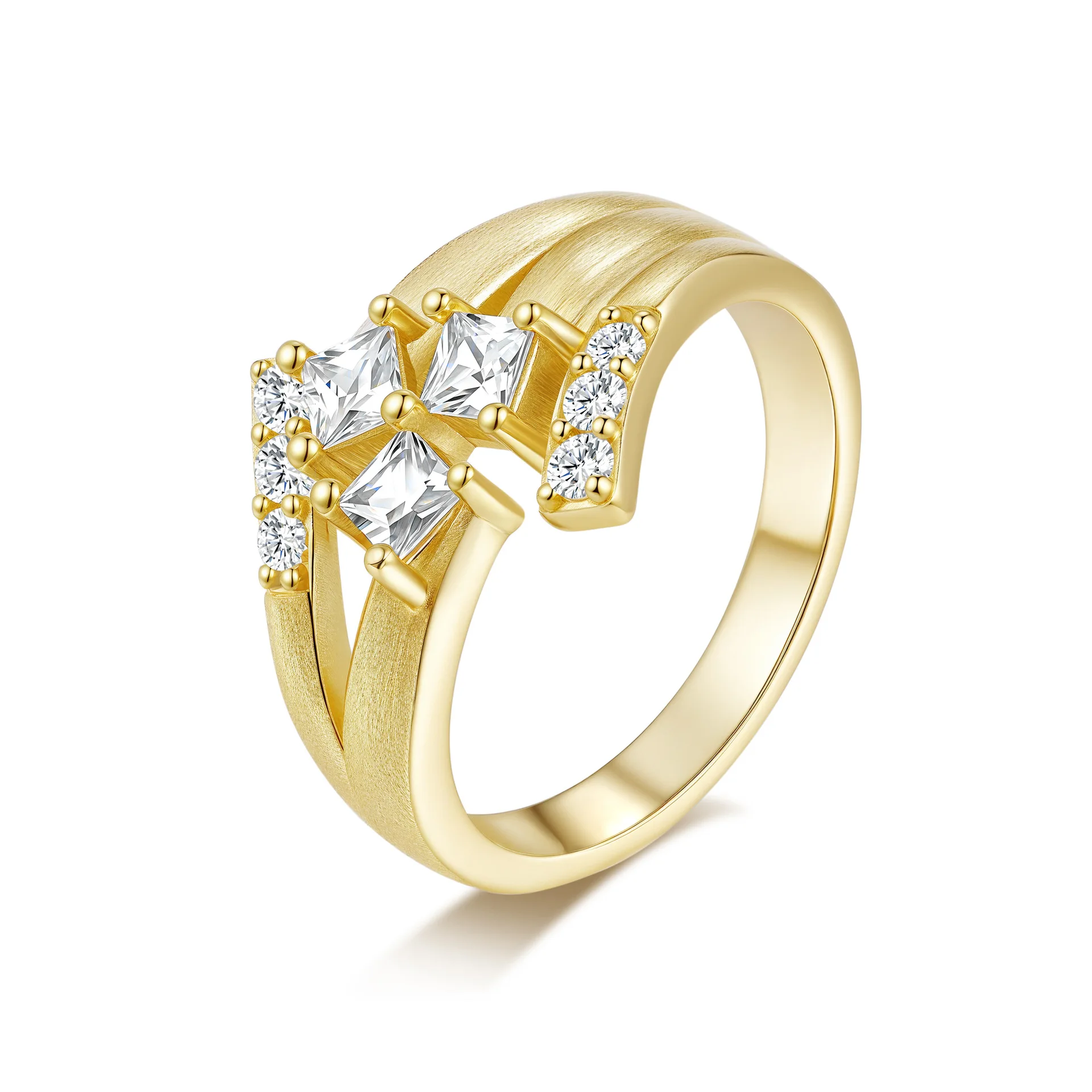 Luxurious 14K Gold Moissanite Rings for Women Platinum Pt950 Ring Wedding Fine Jewelry Gift
Luxurious 14K Gold Moissanite Rings for Women Platinum Pt950 Ring Wedding Fine Jewelry Gift
