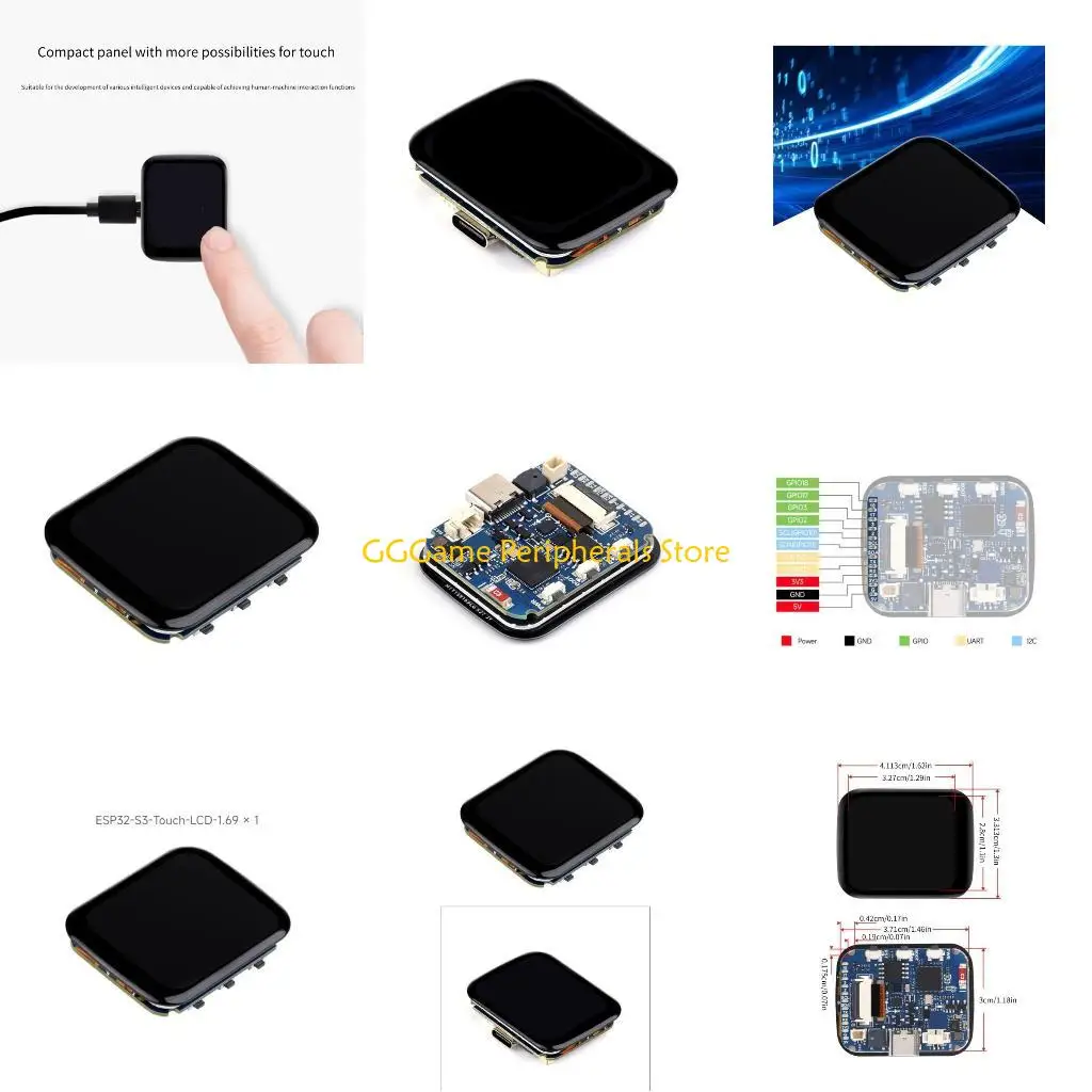U55B 1,69 "1,69-дюймовый TFT LCD IPS цветной цветной экранный модуль ST7789V2
U55B 1,69 "1,69-дюймовый TFT LCD IPS цветной цветной экранный модуль ST7789V2