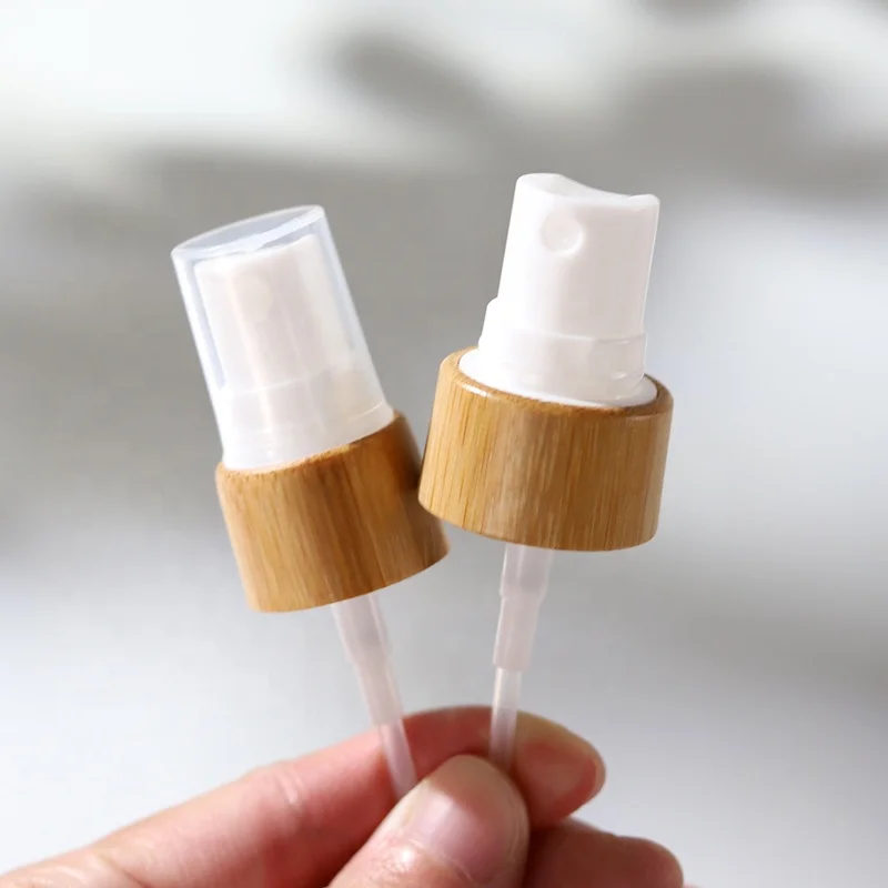 Wholesale 18mm 20mm 24mm 28mm Frosted glass cosmetic bamboo cap bottle with spray glass pump bottles for cosmetics
Wholesale 18mm 20mm 24mm 28mm Frosted glass cosmetic bamboo cap bottle with spray glass pump bottles for cosmetics