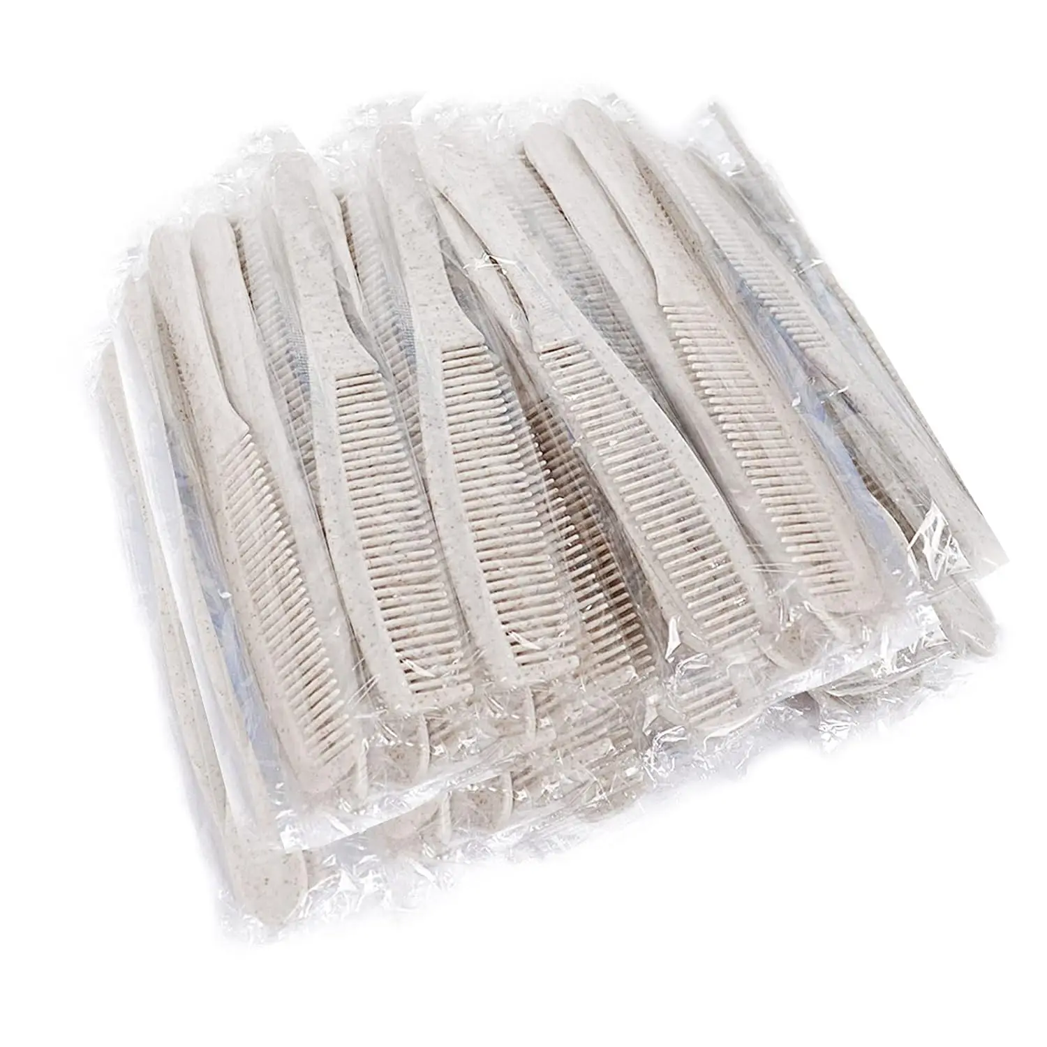 50 Individually Wrapped Wheat Straw Combs - Eco-Friendly Bulk for Hotels, Shelters, & Travel
50 Individually Wrapped Wheat Straw Combs - Eco-Friendly Bulk for Hotels, Shelters, & Travel