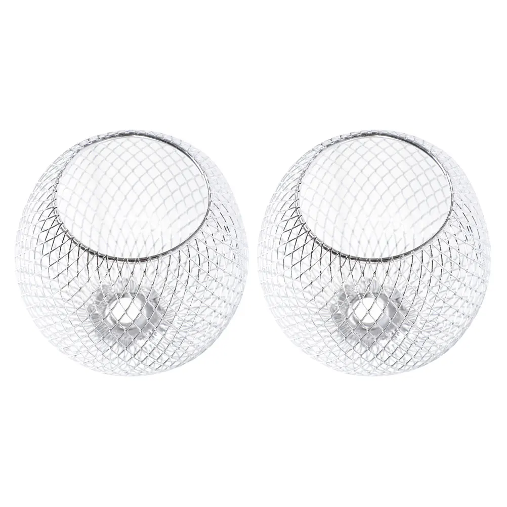 2pcs Metal Lampshade Globes Silver Industrial Cylinder Ceiling Fan Shades Open Style Light Covers Durable Replacement Small
2pcs Metal Lampshade Globes Silver Industrial Cylinder Ceiling Fan Shades Open Style Light Covers Durable Replacement Small