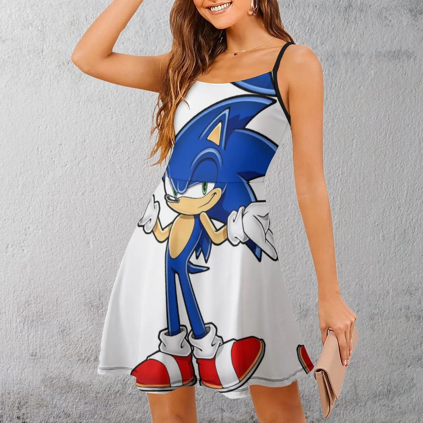 The Blue Blur Скорость звука Hedgehog Sonic El Erizo (170) Женское платье на бретельках Забавные винтажные платья Забавная сексуальная женская одежда
The Blue Blur Скорость звука Hedgehog Sonic El Erizo (170) Женское платье на бретельках Забавные винтажные платья Забавная сексуальная женская одежда