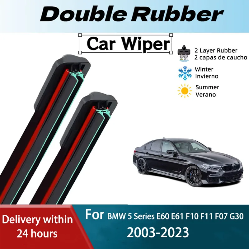 LH Front Windshield Wiper Blades For BMW 5 Series E60 E61 F10 F11 F07 G30 G31 2003 - 2023 Accessories M5 GT 518 525 530 540d
LH Front Windshield Wiper Blades For BMW 5 Series E60 E61 F10 F11 F07 G30 G31 2003 - 2023 Accessories M5 GT 518 525 530 540d