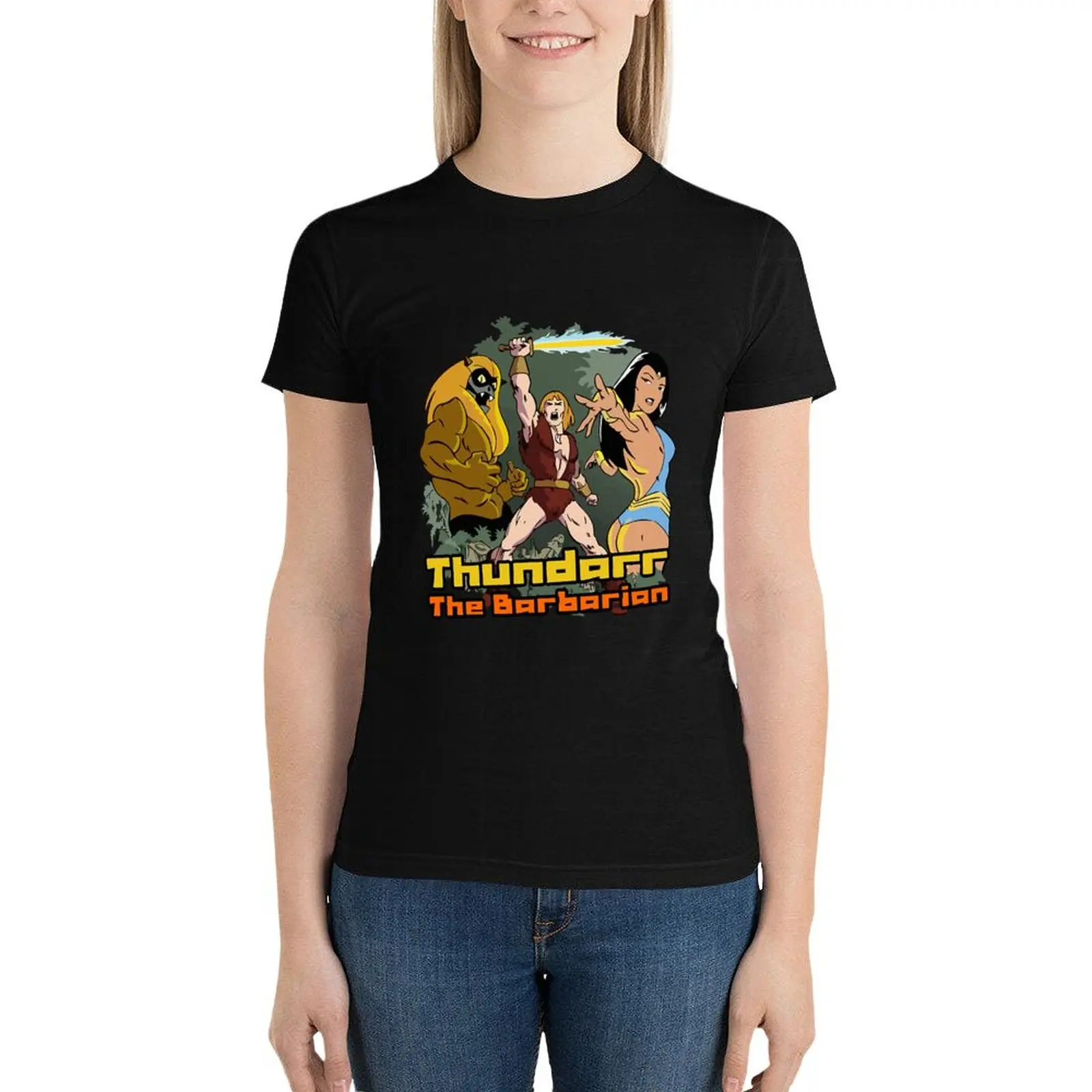 Thundarr the Barbarian T-Shirt hippie clothes cute clothes graphic t-shirts for Women
Thundarr the Barbarian T-Shirt hippie clothes cute clothes graphic t-shirts for Women