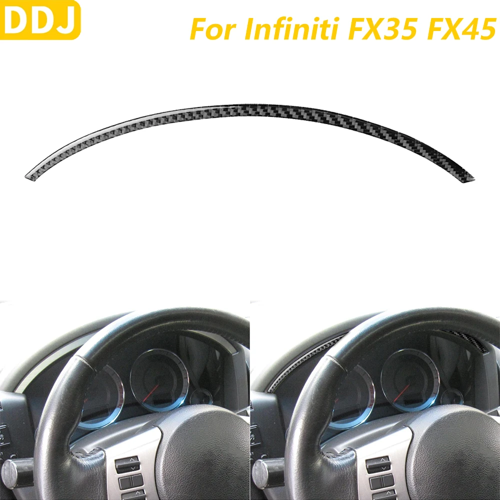 Soft Carbon Fiber Instrument Speedometer Panel Trim Strips For Infiniti FX35 FX45 S50 2006-2008 Interior Accessories Sticker
Soft Carbon Fiber Instrument Speedometer Panel Trim Strips For Infiniti FX35 FX45 S50 2006-2008 Interior Accessories Sticker