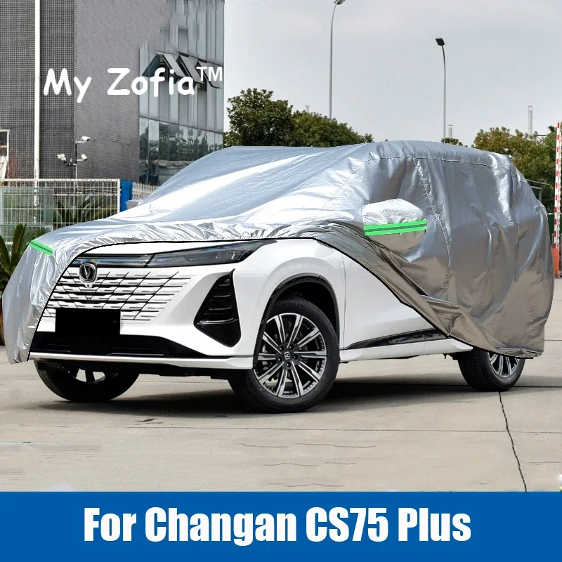 For Changan CS75 Plus 2023 2024 2025 2026 Full Car Cover Outdoor Sun Anti UV Rain Snow Dust Protection Oxford Cloth Accessories
For Changan CS75 Plus 2023 2024 2025 2026 Full Car Cover Outdoor Sun Anti UV Rain Snow Dust Protection Oxford Cloth Accessories