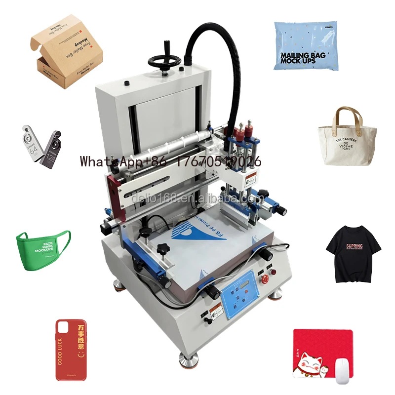 4060 Manual Flat Screen Printing Machine New for T-shirt Packaging Bag Paper Bag Flat Silk Printing
4060 Manual Flat Screen Printing Machine New for T-shirt Packaging Bag Paper Bag Flat Silk Printing