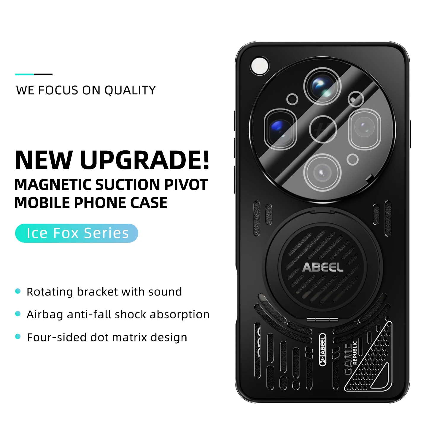 For OPPO Find X9 Ultra Case Protective For Magsafe 360 Rotation Phone Holder Heat Dissipation Perforated Magnetic Back Cover
For OPPO Find X9 Ultra Case Protective For Magsafe 360 Rotation Phone Holder Heat Dissipation Perforated Magnetic Back Cover
