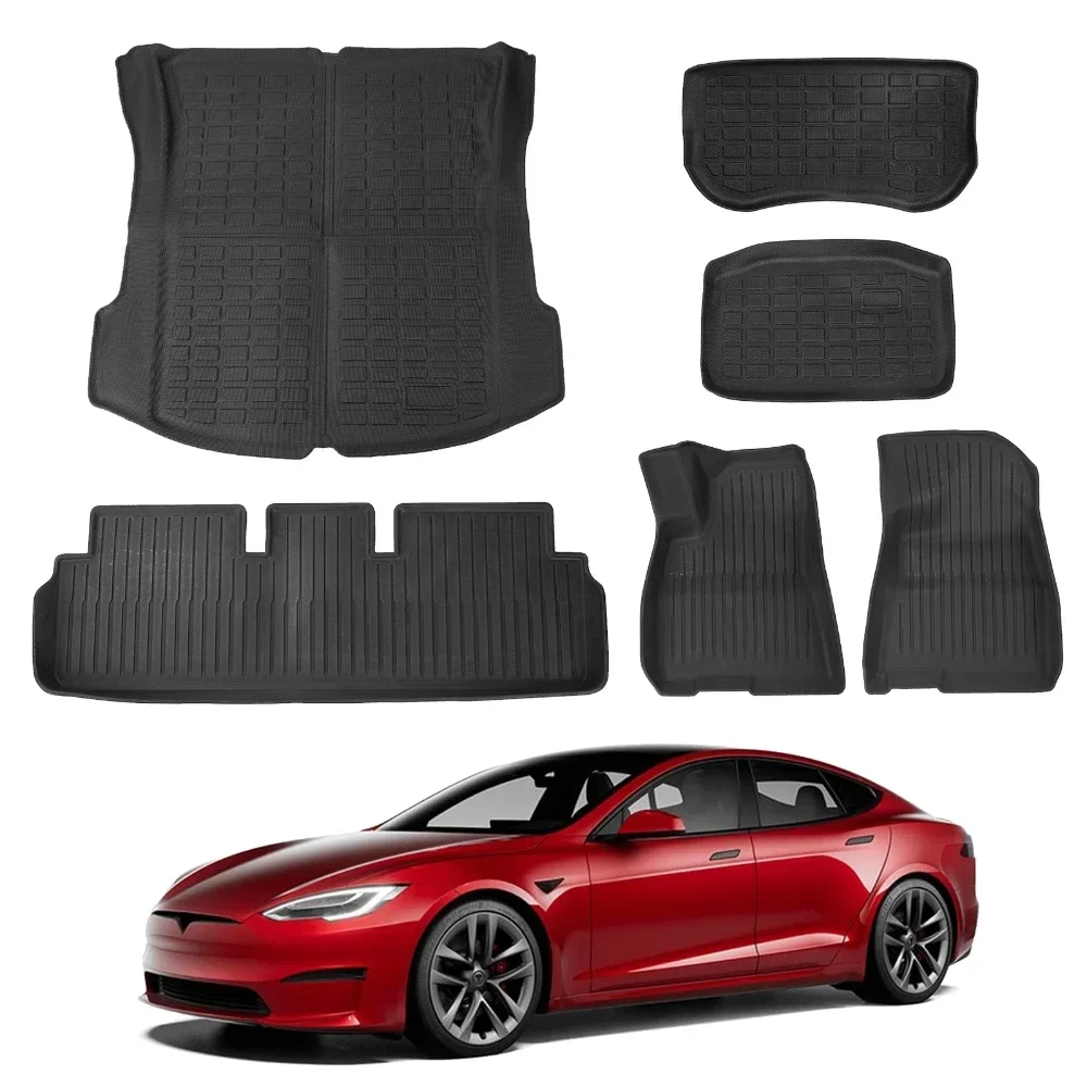 For Tesla Model 3 2021-2023 TPE Floor Mat Floor Luggage Front Rear Trunk Custom Mat Anti-Slip Rear Seat Floor Liner Mat Set
For Tesla Model 3 2021-2023 TPE Floor Mat Floor Luggage Front Rear Trunk Custom Mat Anti-Slip Rear Seat Floor Liner Mat Set