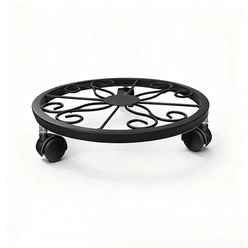 2026 Metal movable flowerpot tray iron art flower stand roller flowerpot base swivel wheel mobile flowerpot frame
2026 Metal movable flowerpot tray iron art flower stand roller flowerpot base swivel wheel mobile flowerpot frame