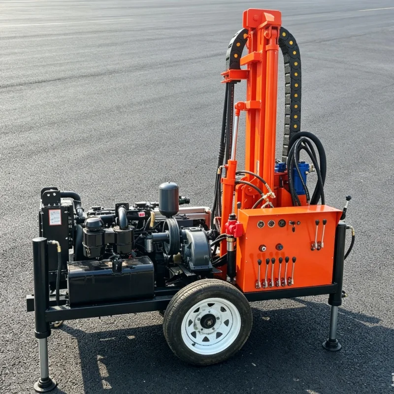 Customized Bestselling Small Engineering Well Drilling Equipment, Portable Water Well Drilling Rig, Drilling Machinery
Customized Bestselling Small Engineering Well Drilling Equipment, Portable Water Well Drilling Rig, Drilling Machinery