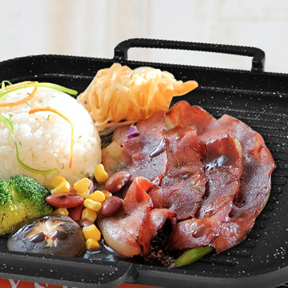 1pc Smokeless Barbecue Pot Griddle BBQ Pan Grill Plate for Household Induction Cooker Tray Non Stick Baking Pan Ideal Grilling
1pc Smokeless Barbecue Pot Griddle BBQ Pan Grill Plate for Household Induction Cooker Tray Non Stick Baking Pan Ideal Grilling