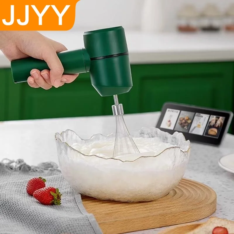 Rechargeable Mini Electric Egg Beater Stainless Steel Cream Milk Frother Handheld Kitchen Whisk Rust Resistant Drop Proof
Rechargeable Mini Electric Egg Beater Stainless Steel Cream Milk Frother Handheld Kitchen Whisk Rust Resistant Drop Proof