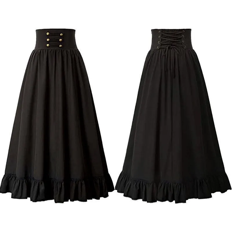 Large Size Renaissance Lady's A-Line Tulip Skirt Halloween Dance Retro Cosplay Women's Fashion Ethnic Stage Costume
Large Size Renaissance Lady's A-Line Tulip Skirt Halloween Dance Retro Cosplay Women's Fashion Ethnic Stage Costume