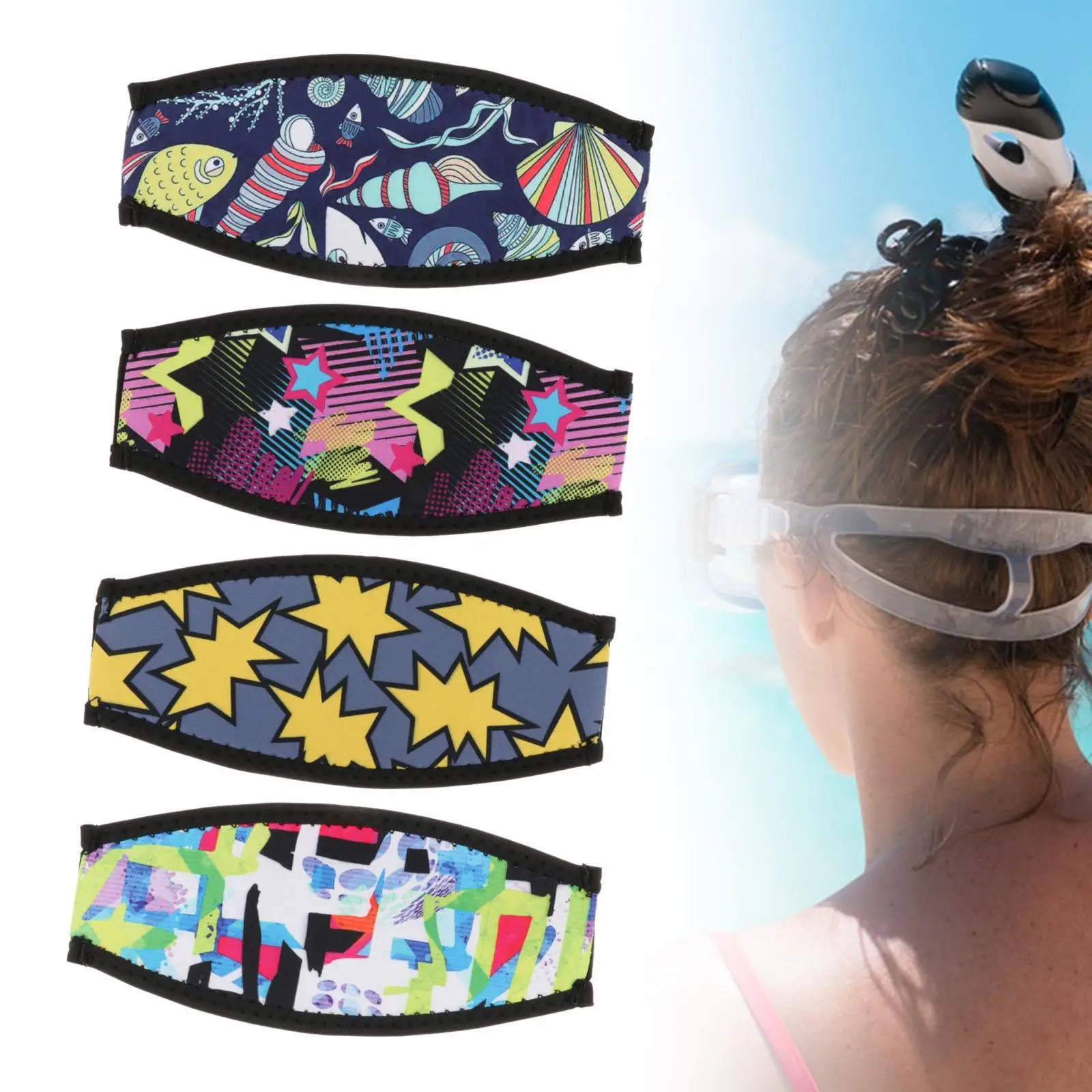Neoprene Strap Cover Protector, Diving Strap, for Snorkeling
Neoprene Strap Cover Protector, Diving Strap, for Snorkeling