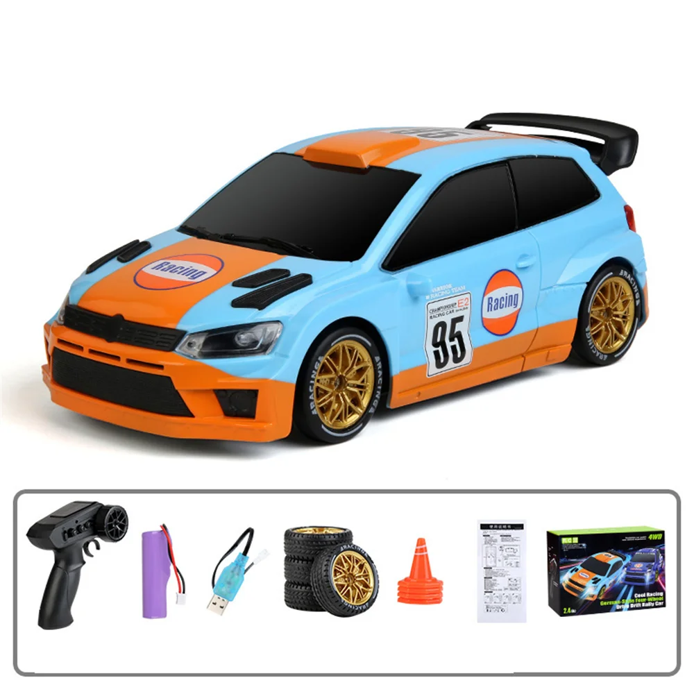 JJRC Q233 RTR 1/24 2.4G 4WD Drift Rally RC Car Cool Competitive German-Style LED Light On-Road Racing High Speed Drive Toys
JJRC Q233 RTR 1/24 2.4G 4WD Drift Rally RC Car Cool Competitive German-Style LED Light On-Road Racing High Speed Drive Toys