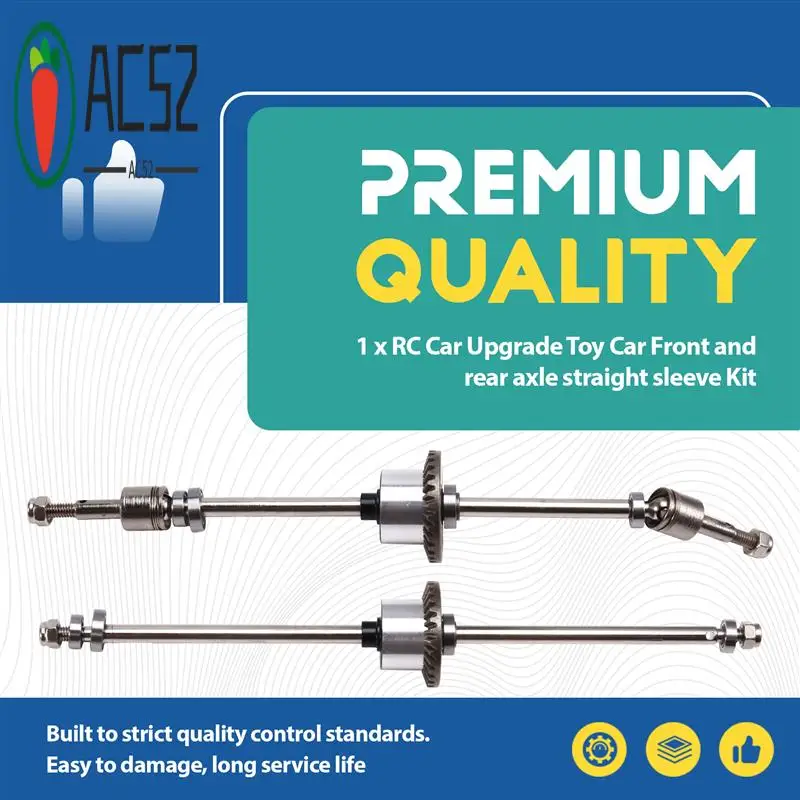 AC52-RC Car Upgrade Car Front And Rear Axle Straight Sleeve Kit For 1/12 MN128 MN86 G500 RC Car Upgrade Parts
AC52-RC Car Upgrade Car Front And Rear Axle Straight Sleeve Kit For 1/12 MN128 MN86 G500 RC Car Upgrade Parts