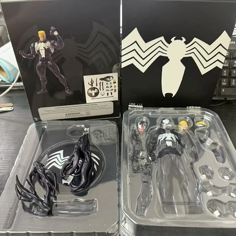 In-Stock Hot Ultimate Luxury Mess Toys Venom Lethal Spider-Man Action Figures 6 Inch High Quality Ko Maximum Spiderman Model
In-Stock Hot Ultimate Luxury Mess Toys Venom Lethal Spider-Man Action Figures 6 Inch High Quality Ko Maximum Spiderman Model