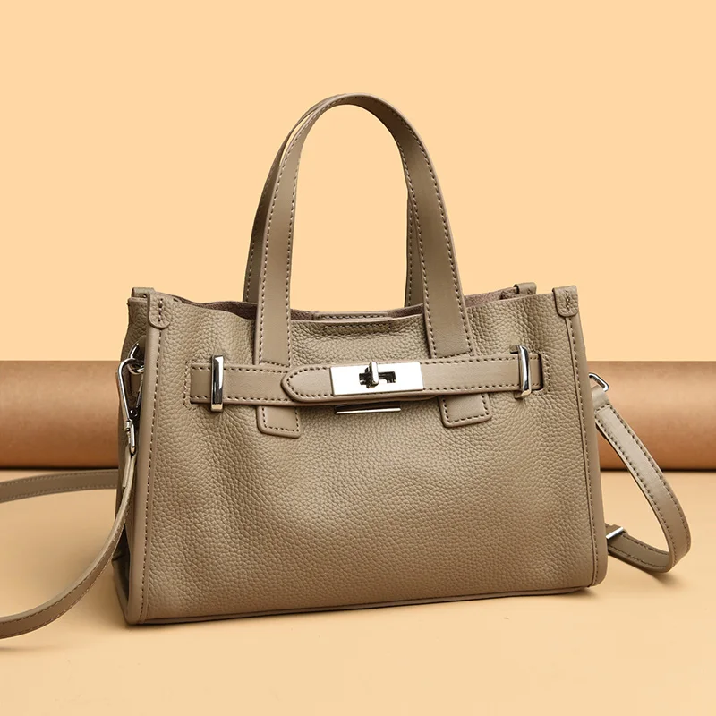 Cowhide Satchel Bag for Women 2025 Large Capacity Luxury Quality Genuine Leather Handbags Fashion Lady Crossbody Messenger Bags
Cowhide Satchel Bag for Women 2025 Large Capacity Luxury Quality Genuine Leather Handbags Fashion Lady Crossbody Messenger Bags