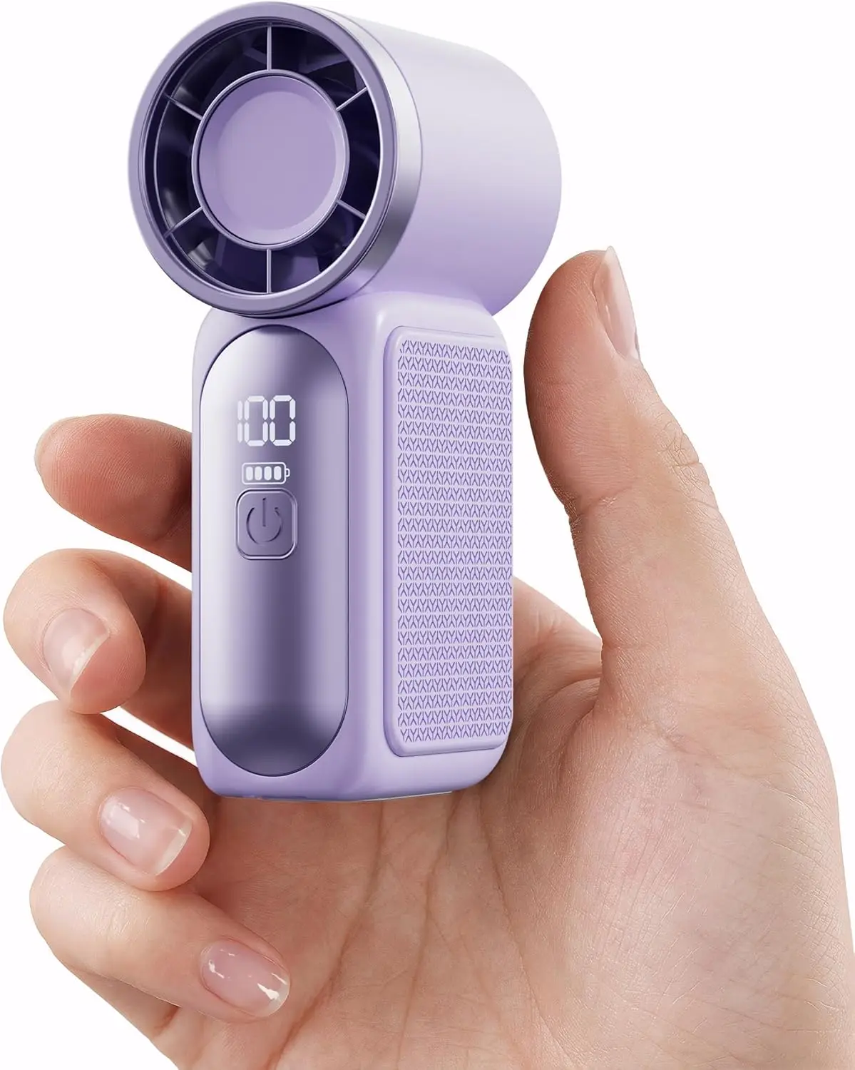 Portable Handheld Mini Fan High Speed Personal Fan With LED Display USB Rechargeable Mini Fan With Lanyard For Makeup Travel
Portable Handheld Mini Fan High Speed Personal Fan With LED Display USB Rechargeable Mini Fan With Lanyard For Makeup Travel