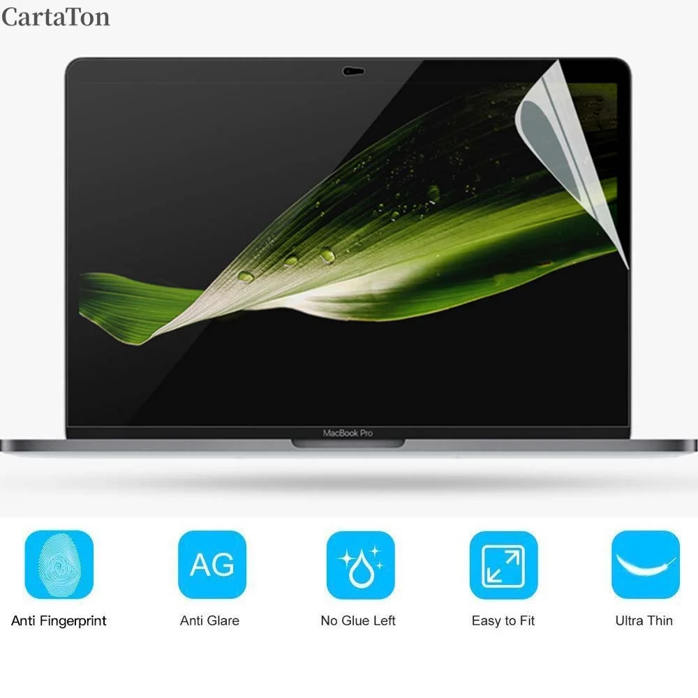 Screen Cover Film for Apple MacBook Pro 13 A2338 M1 2020 A2251 A2289 1708 A1706 A1989 A1932 Transparent Screen Protector
Screen Cover Film for Apple MacBook Pro 13 A2338 M1 2020 A2251 A2289 1708 A1706 A1989 A1932 Transparent Screen Protector