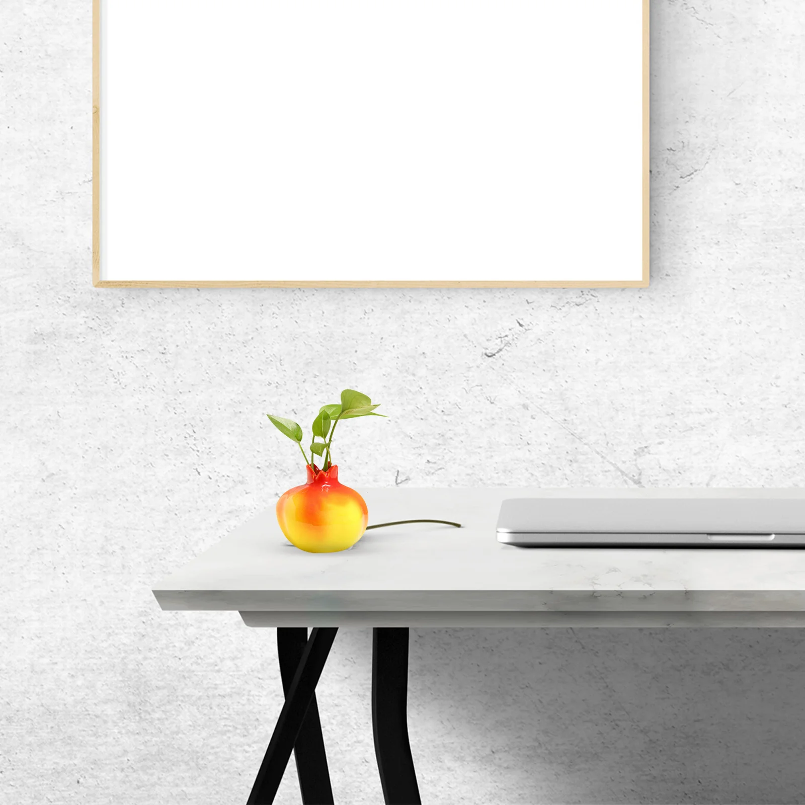 Ceramic Pomegranate Flower Vase Unique Hydroponic Planter Vase Floral Arrangement Home Decor Hydroponic Plant Container
Ceramic Pomegranate Flower Vase Unique Hydroponic Planter Vase Floral Arrangement Home Decor Hydroponic Plant Container