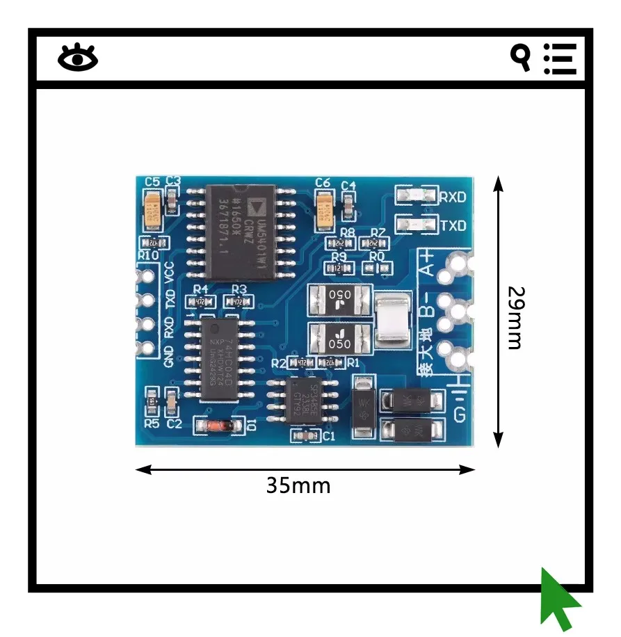 Модуль преобразователя USB в TTL/RS485 с двойной функциональностью и двойной защитой.
Модуль преобразователя USB в TTL/RS485 с двойной функциональностью и двойной защитой.