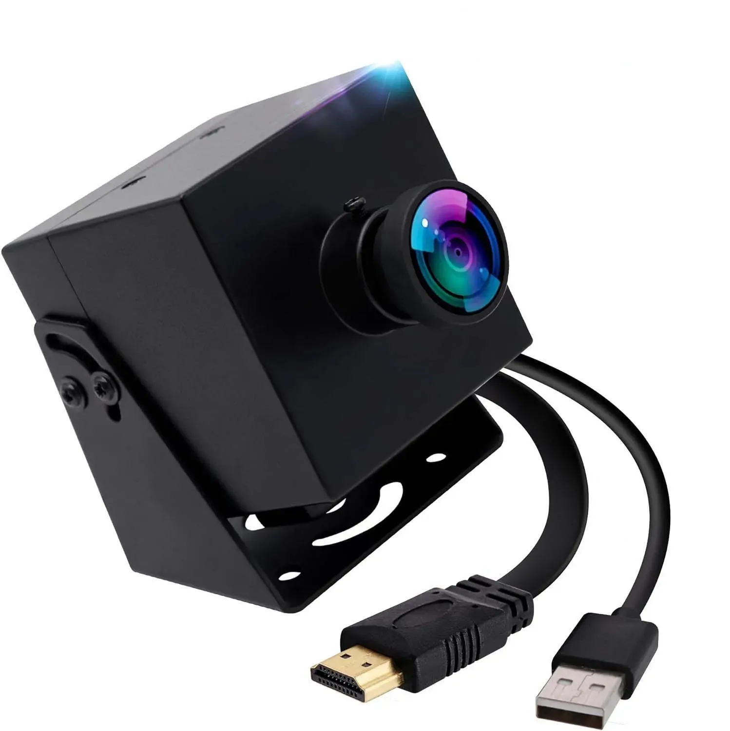 4K IMX415 HD MI USB Camera H.265 30FPS Mini Metal Webcam With 120 Degree Wide Angle Low Distortion Lens for Online Teaching
4K IMX415 HD MI USB Camera H.265 30FPS Mini Metal Webcam With 120 Degree Wide Angle Low Distortion Lens for Online Teaching