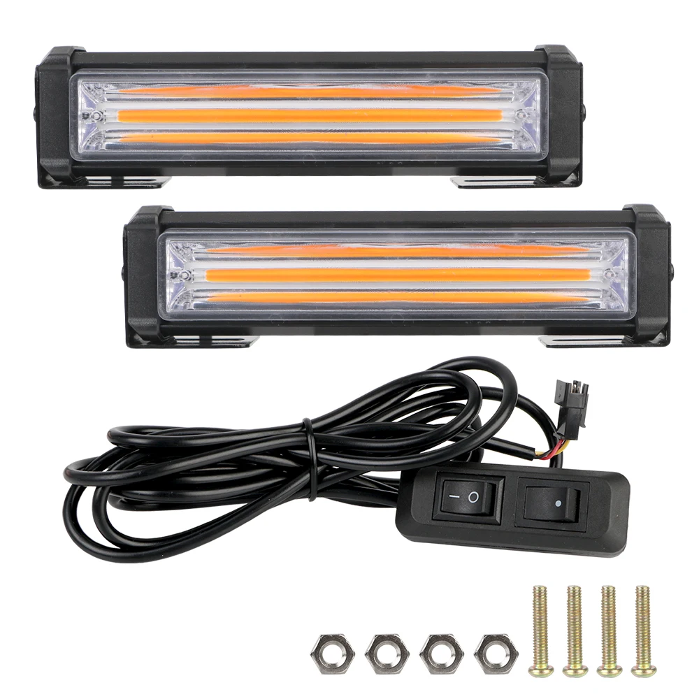 40W COB LED 12V for Fire Truck Police Car Front Grille Warning Light Head Surface Mount Mini Strobe Emergency Lightbar
40W COB LED 12V for Fire Truck Police Car Front Grille Warning Light Head Surface Mount Mini Strobe Emergency Lightbar