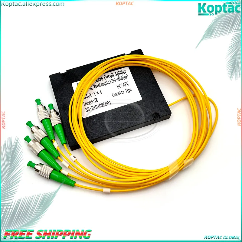 Новый волоконно-оптический сплиттер FC/ APC 1x4 PLC, одномодовый, высокого качества
Новый волоконно-оптический сплиттер FC/ APC 1x4 PLC, одномодовый, высокого качества