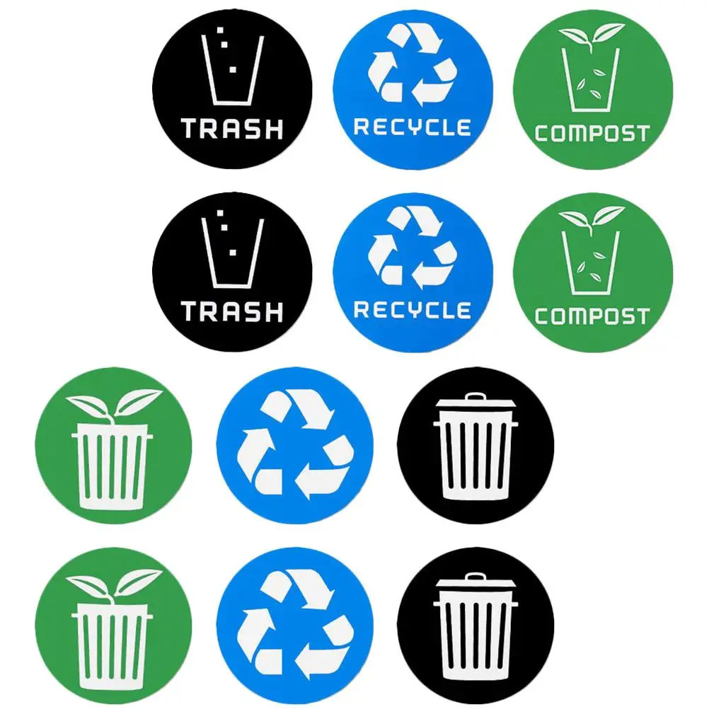 Recycling Stickers Trash Can Decal Garbage Sorting Waste Container Labels PVC Material Large Size Reusable Self Adhesive
Recycling Stickers Trash Can Decal Garbage Sorting Waste Container Labels PVC Material Large Size Reusable Self Adhesive