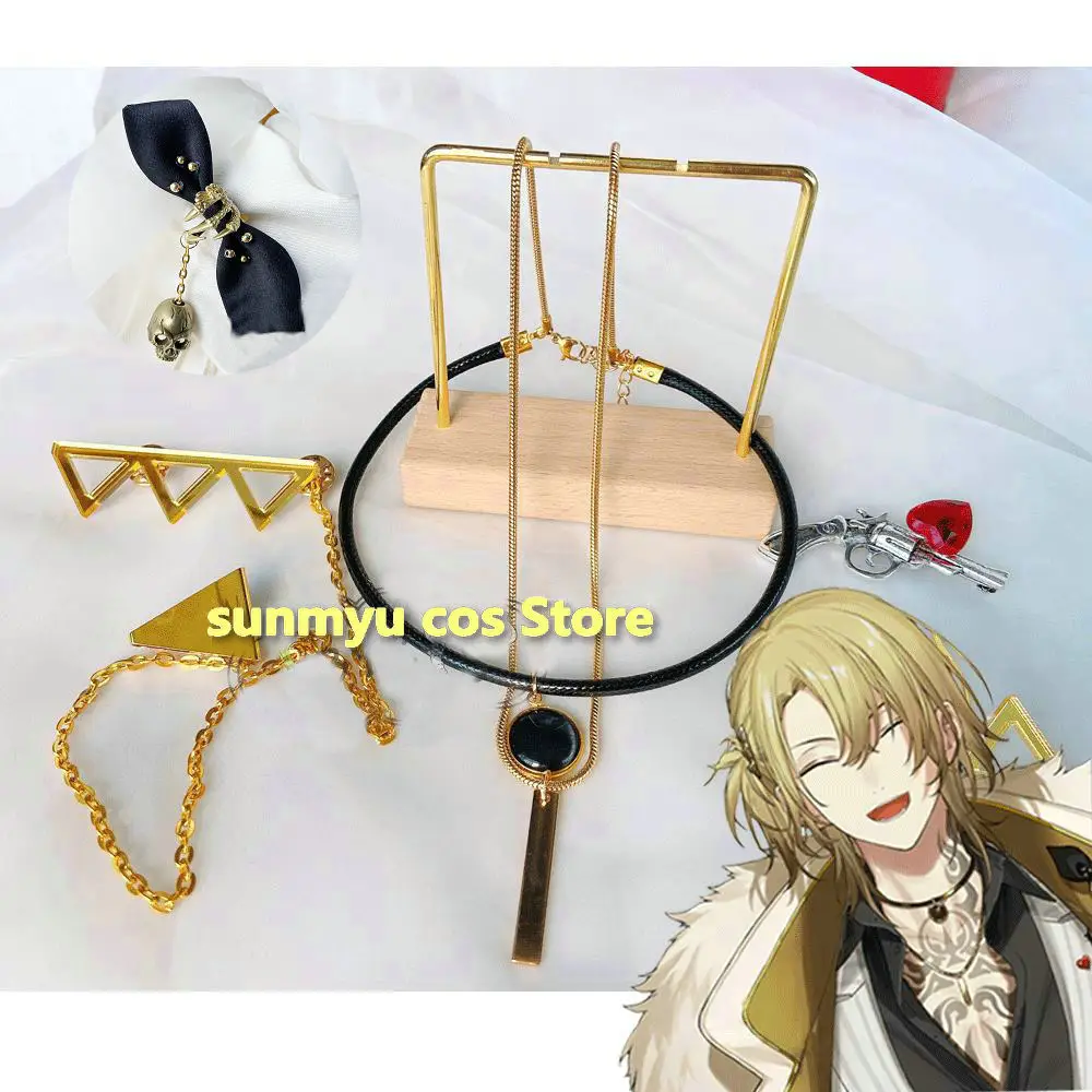 Vtuber Luca Kaneshiro Cosplay Hololive Luca Necklace Hairpin Brooch Rings Vtuber Luca Cosplay Accessories Props
Vtuber Luca Kaneshiro Cosplay Hololive Luca Necklace Hairpin Brooch Rings Vtuber Luca Cosplay Accessories Props