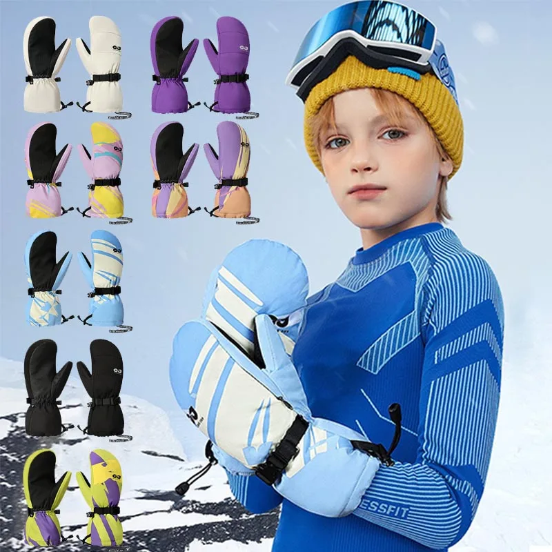 Waterproof Ski Gloves for Women Men Kids – Thermal Winter Snow Mittens with Anti-slip Palm, Adjustable Wrist Strap
Waterproof Ski Gloves for Women Men Kids – Thermal Winter Snow Mittens with Anti-slip Palm, Adjustable Wrist Strap