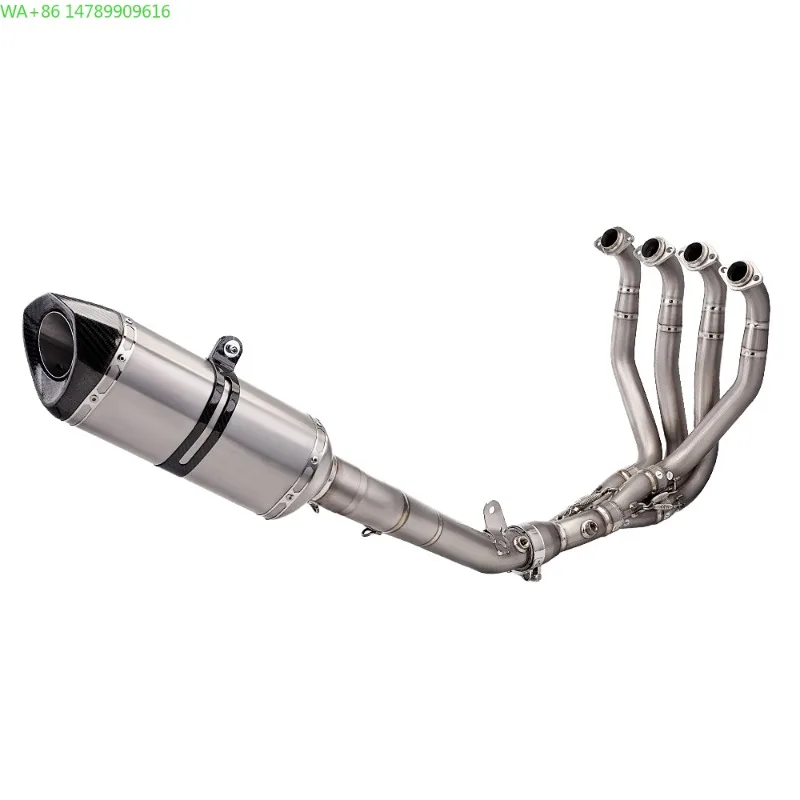 Forged Exhaust System For MotorcycleNew SCORPIOVIC Titanium Alloy Front Integrated Exhaust Mufflers System For Kawasaki ZX6R 636
Forged Exhaust System For MotorcycleNew SCORPIOVIC Titanium Alloy Front Integrated Exhaust Mufflers System For Kawasaki ZX6R 636