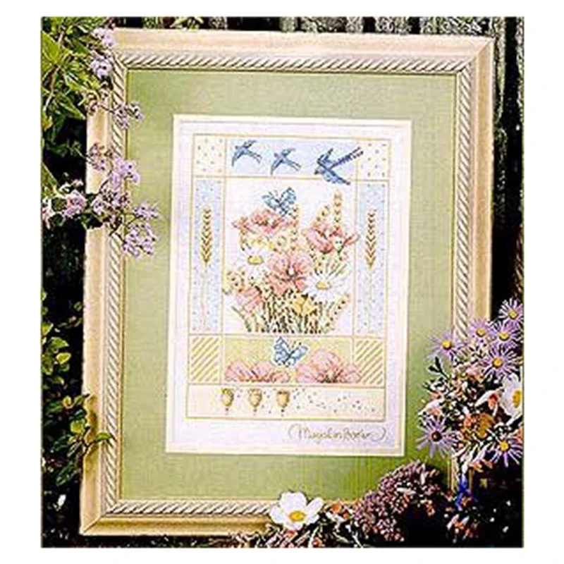 Cross Stitch Kit Magazine Style Four Seasons Series Spring 18CT 14CT 11CT Precision Print Manual Embroidery Material Bag
Cross Stitch Kit Magazine Style Four Seasons Series Spring 18CT 14CT 11CT Precision Print Manual Embroidery Material Bag