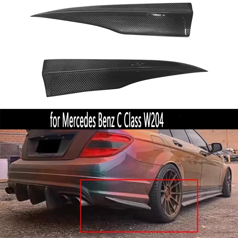 for Mercedes Benz C Class W204 C63 AMG 2007-2014 Carbon Fiber wrap angle Car Rear Bumper Splitter Corner Trim Upgrade Body Kit
for Mercedes Benz C Class W204 C63 AMG 2007-2014 Carbon Fiber wrap angle Car Rear Bumper Splitter Corner Trim Upgrade Body Kit