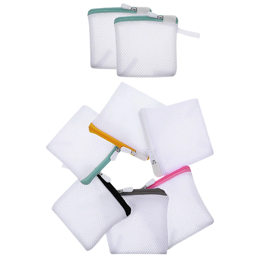 8 Pcs Mesh Bag Laundry Underwear Wash Bags Polyester Garment Travel Undergarment Washing
8 Pcs Mesh Bag Laundry Underwear Wash Bags Polyester Garment Travel Undergarment Washing