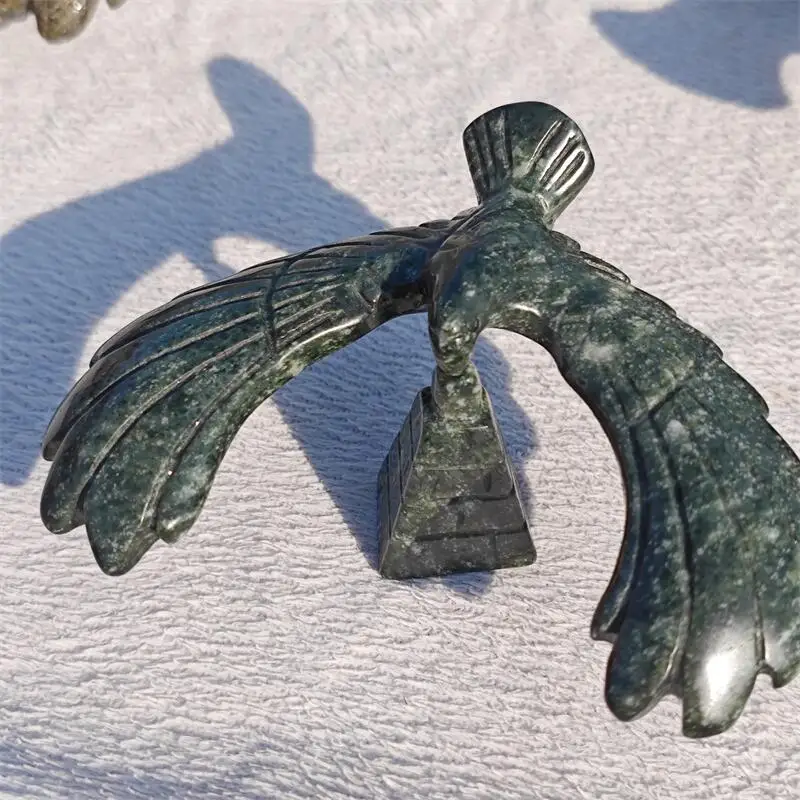 Натуральная яшма, пирамида, балансирующая вращающаяся резьба в виде орла, исцеляющий камень фэншуй, драгоценные камни, украшение дома, праздничный подарок, 1 шт.
Натуральная яшма, пирамида, балансирующая вращающаяся резьба в виде орла, исцеляющий камень фэншуй, драгоценные камни, украшение дома, праздничный подарок, 1 шт.