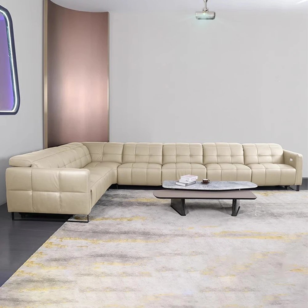 Linlamlim L-образный двухмоторный электрический диван с откидной спинкой, роскошный секционный диван из натуральной кожи с регулируемым подголовником Cinemaroom
Linlamlim L-образный двухмоторный электрический диван с откидной спинкой, роскошный секционный диван из натуральной кожи с регулируемым подголовником Cinemaroom