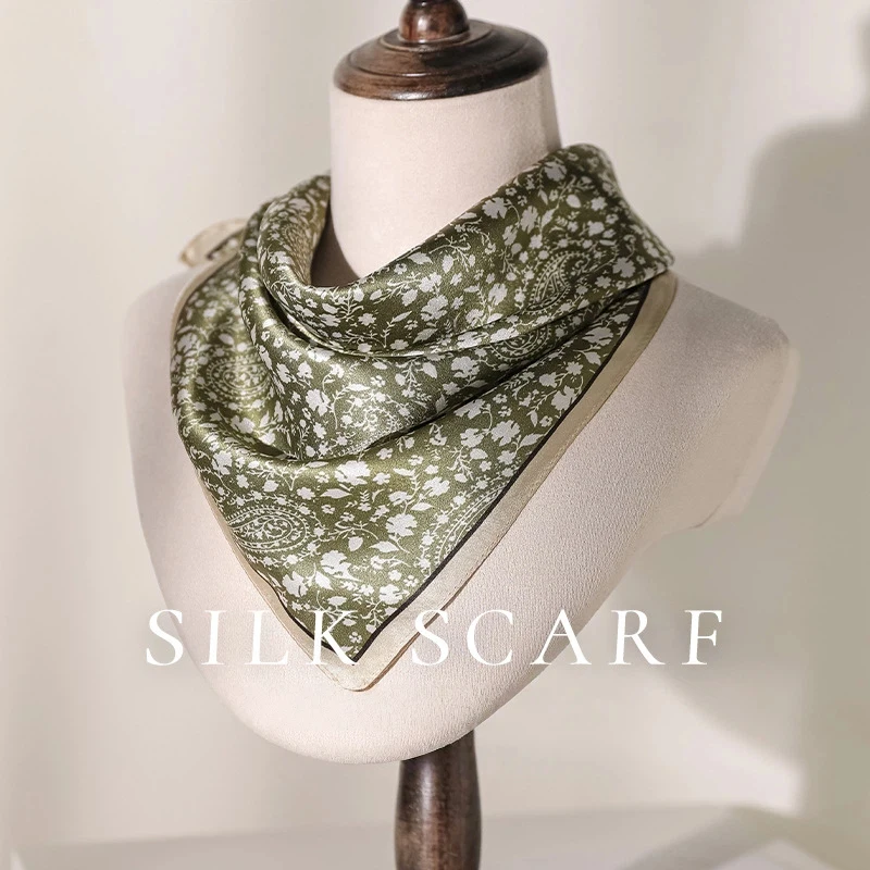 100% Silk scarf woman luxury ethnic green Paisley print neck scarf Spain style bohemian neck scarf summer boho accessories
100% Silk scarf woman luxury ethnic green Paisley print neck scarf Spain style bohemian neck scarf summer boho accessories