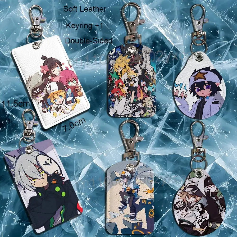 Anime 2D aotu world Rectangle ID Card Case Keychain Access Card Bag Key Tag Ring Leather Card Holder Key Ring Access
Anime 2D aotu world Rectangle ID Card Case Keychain Access Card Bag Key Tag Ring Leather Card Holder Key Ring Access