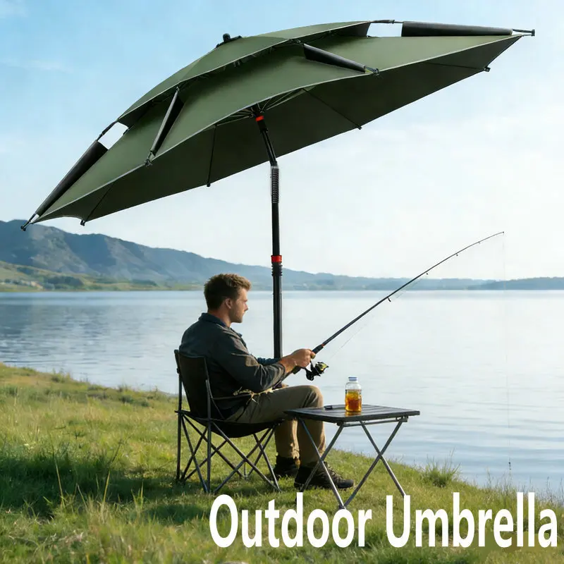 1.8-2.6M Large Fishing Umbrella Parasol Sunshade Windproof Sunshade Awning Outdoor Camping Stand Umbrella With Ground Insert
1.8-2.6M Large Fishing Umbrella Parasol Sunshade Windproof Sunshade Awning Outdoor Camping Stand Umbrella With Ground Insert