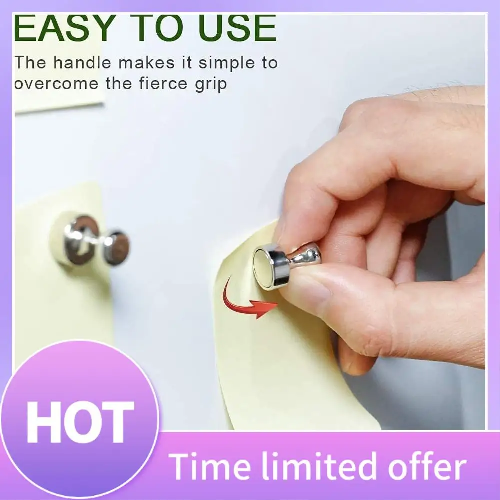 ABXI 24 Pcs 12X16mm Magnetic Push Pins Whiteboard Magnets For Offices Classrooms Whiteboards Bulletin Boards Refrigerators
ABXI 24 Pcs 12X16mm Magnetic Push Pins Whiteboard Magnets For Offices Classrooms Whiteboards Bulletin Boards Refrigerators