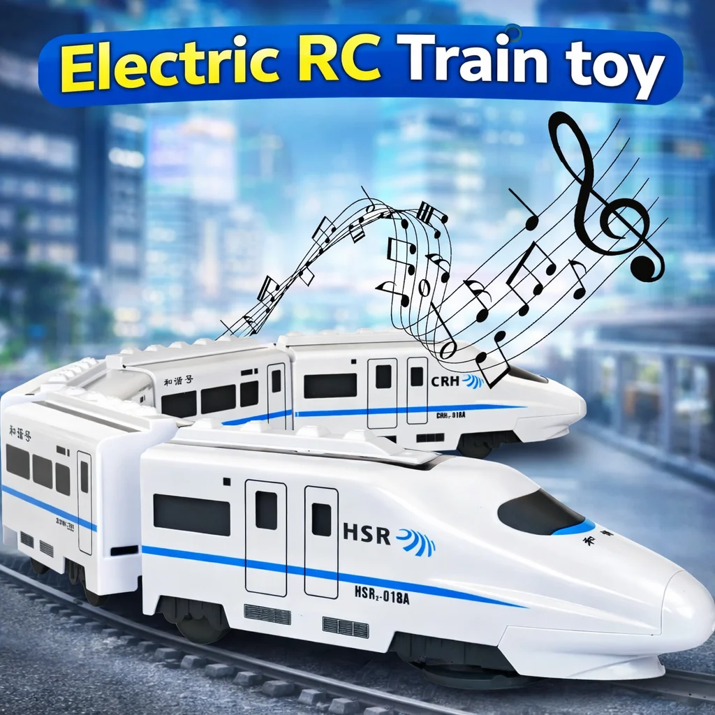 Electric High Speed Railway Train Toy for Kids, DIY Track Puzzle Train Set with Sound and Light, Educational Travel Train Gift
Electric High Speed Railway Train Toy for Kids, DIY Track Puzzle Train Set with Sound and Light, Educational Travel Train Gift