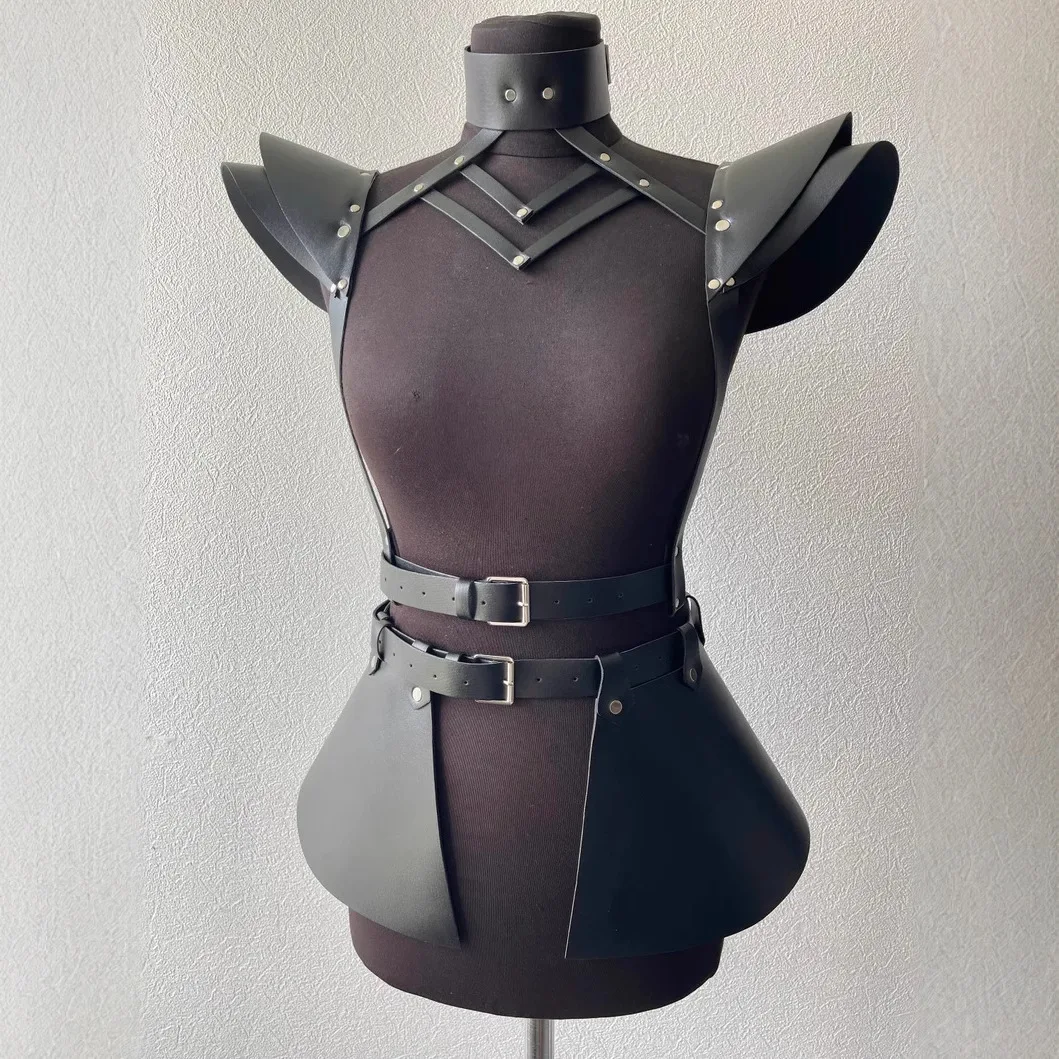 Cyberpunk Flying Sleeve Black Suspender Skirt Prom Accessories Belt Adult Gothic Cosplay Costume Halloween Carnival Party Skirt
Cyberpunk Flying Sleeve Black Suspender Skirt Prom Accessories Belt Adult Gothic Cosplay Costume Halloween Carnival Party Skirt