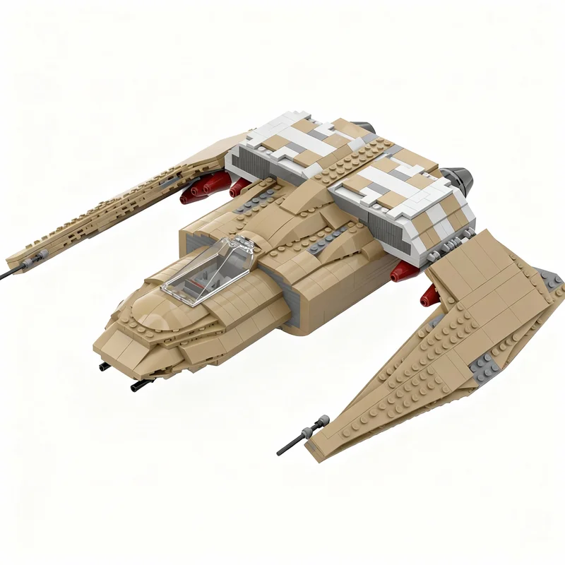 981pcs MOC Miy Til Assault Bomber Star Battle Model Building Blocks Construction Toy Christmas Gifts DIY Creative Idea Education
981pcs MOC Miy Til Assault Bomber Star Battle Model Building Blocks Construction Toy Christmas Gifts DIY Creative Idea Education
