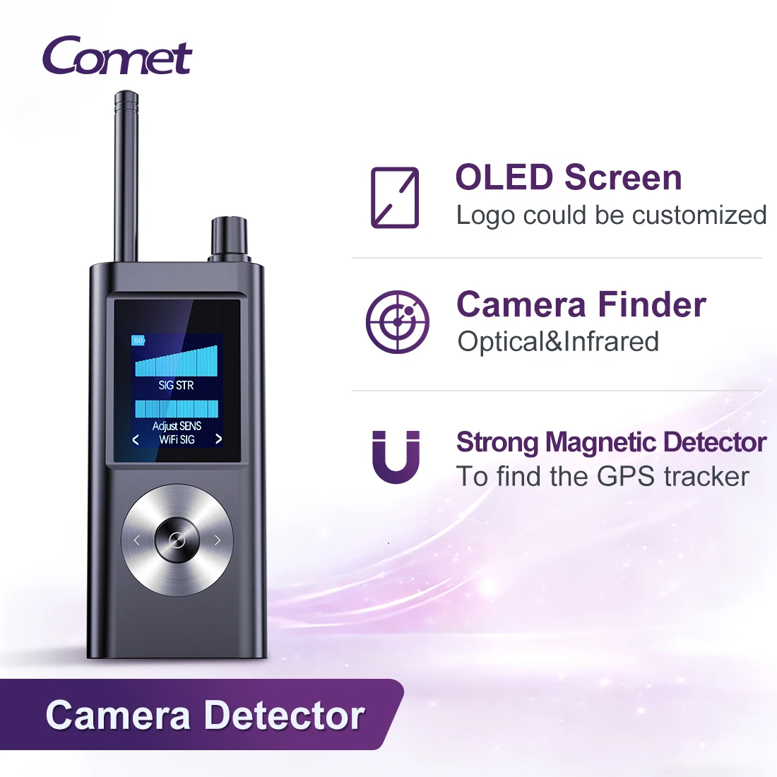Anti Spy Detector for Hidden Spy s GPS Signal Finder
Anti Spy Detector for Hidden Spy s GPS Signal Finder