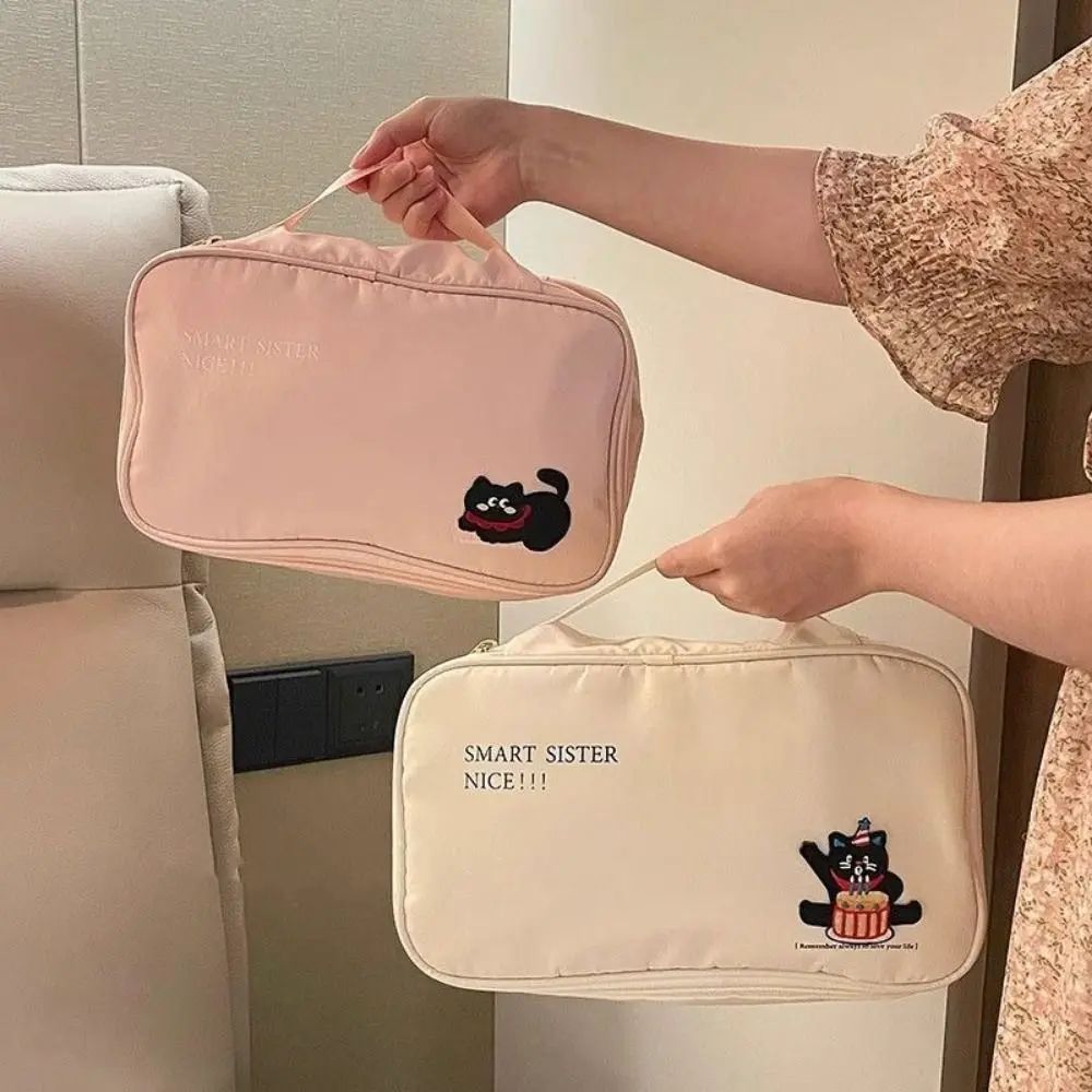 Cartoon Underwear Storage Bag Large Capacity Handheld Bra Storage Bag Breathable with Zipper Socks Sorting Bag Clothing Sorting
Cartoon Underwear Storage Bag Large Capacity Handheld Bra Storage Bag Breathable with Zipper Socks Sorting Bag Clothing Sorting