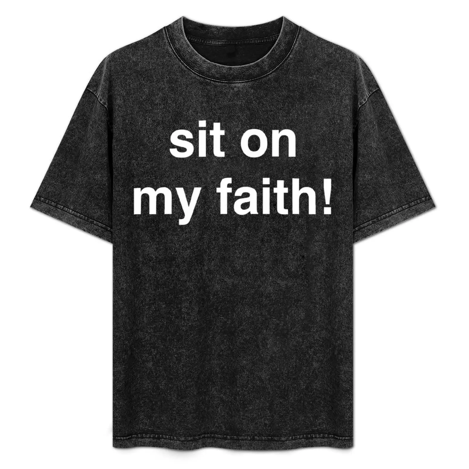 sit on my faith! (Moral Orel) T-Shirt Functional Casual Short Sleeve Tee
sit on my faith! (Moral Orel) T-Shirt Functional Casual Short Sleeve Tee